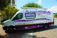 Graffiti brands mobile cervical cancer screening unites for Right to Care