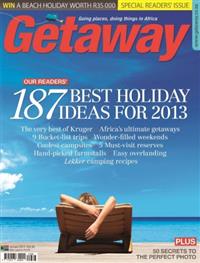 <i>Getaway</i> readers can now determine the content of its January 2013 issue
