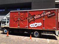 Graffiti sponsors branding of this year&#39;s <i>94.7 Highveld Stereo</i> Truck of Love