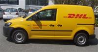 Graffiti vehicle wrapping gives DHL vehicles a second chance