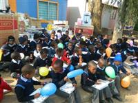 Jet team spends Mandela Day at the Lerato Education Centre in Jakkalsdrift