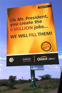 Unemployment issues form basis for Quest Staffing Solutions&#39; latest billboard campaign