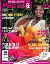 Katlego Danke to grace the September cover of <i>Mamas &amp; Papas</i>