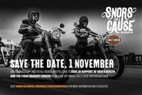 Harley-Davidson revs up for men’s health with its Snors for a Cause Motorcade 2014