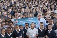 Porterville High School receive Championship Boerewors donation from the Shoprite Group