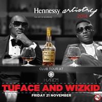 Hennessy Artistry South Africa welcomes Nigeria’s 2Face and Wizkid