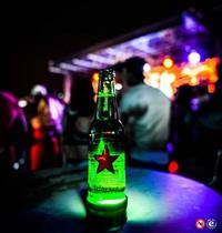 Heineken introduces a beer bottle that lights up when drinking