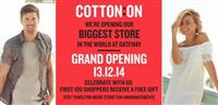 Cotton On opens its biggest store ever in KwaZulu-Natal’s Gateway Shopping Centre Cotton On opens its biggest store ever in KwaZulu-Natal’s Gateway Shopping Centre