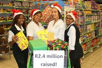 Shoprite and Checkers’ gift wrapping service raises over R2.4-million for charity
