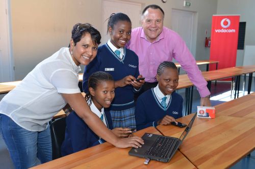 Vodacom introduces an education portal at COSAT Centre of Science and Technology