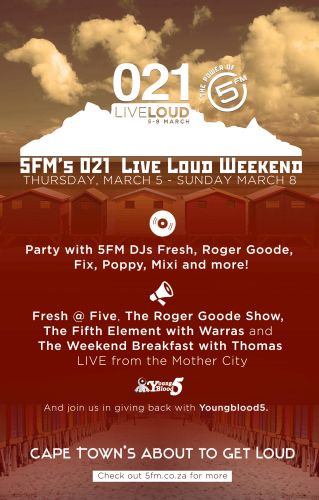 <i>5FM</i> hosts epic party weekend ahead of Cape Town Cycle Tour