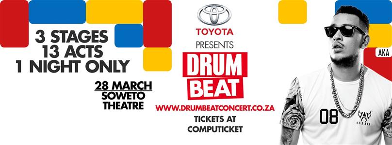 AKA, Toya Delazy and Cassper Nyovest to grace the stage at Toyota Corolla Drumbeat concert