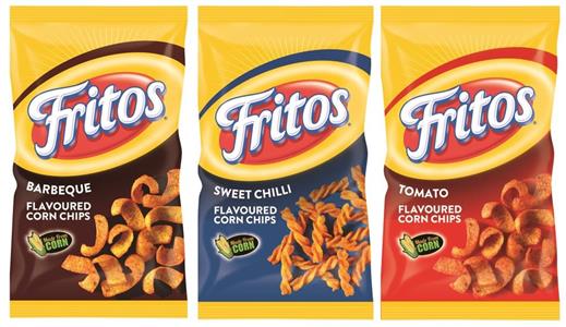 Snappier packaging for Fritos snacks