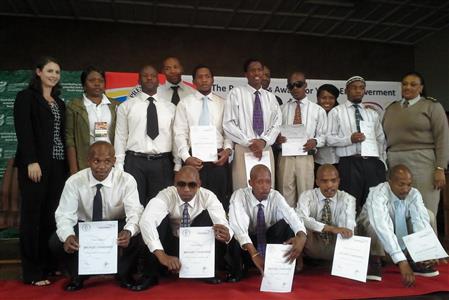 Newsclip attends <i>The President’s Award</i> ceremony at Leeuwkop Prison