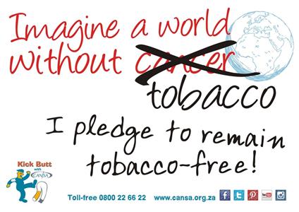 Kick butt and quit smoking with CANSA's support