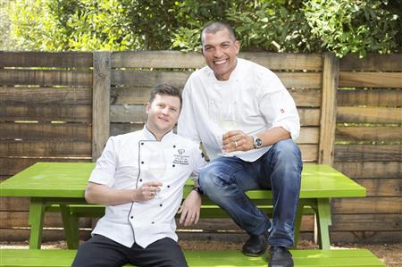 Chefs Darren Badenhorst and Reuben Riffel kick off the 2015 Reuben Invites series