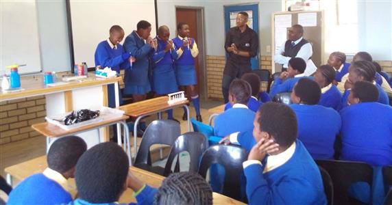 The KZN Science Centre is out implementing the Career Jamborees initiaitve