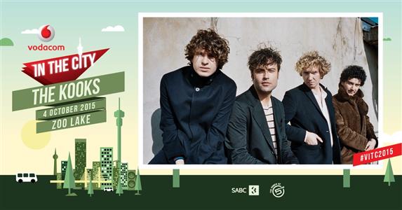 The Kooks to perform at Vodacom In The City 2015