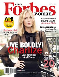 Latest <i>Forbes Woman Africa</i> features Charlize Theron