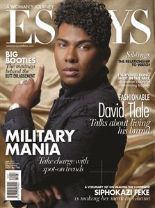 David Tlale is on the cover of <i>Essays Of Africa’s</i> July 2015 issue