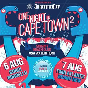 One Night in Cape Town announces line-up