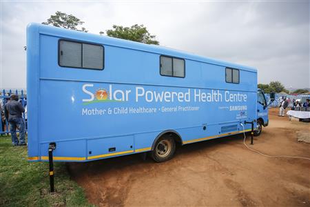 Samsung South Africa launches solar powered health centre