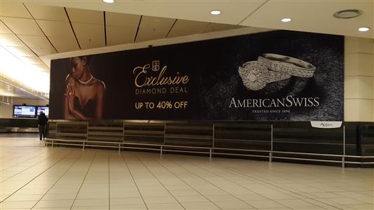 American Swiss turns to Airport Ads for its latest branding campaign