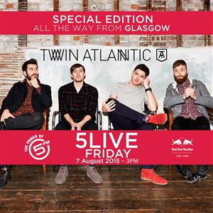 Twin Atlantic to perform on <i>5FM's 5Live</i>