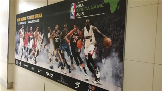TLC generates awareness around NBA’s Team World vs Team Africa event