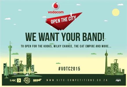 Vodacom Open the City is in search of SA’s hottest bands