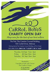 Buy discounted Carrol Boyes for charity