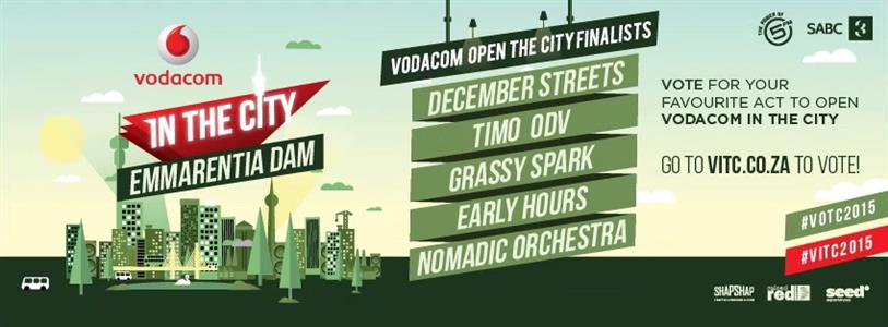 Vodacom Open The City 2015 chooses five finalists