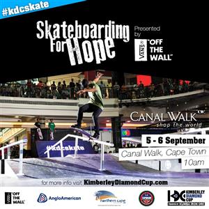 Skateboarding for Hope lands in Cape Town