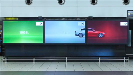 BMW 3-series tracks history with airport.tv
