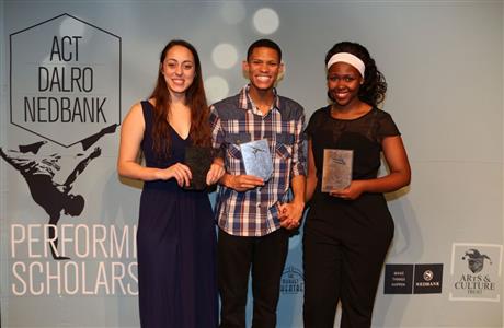 Three youngsters win big arts scholarships