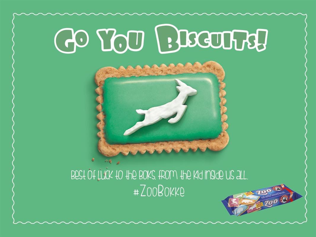 The Bakers ‘Bokke’ Iced Zoo biscuit is an example of a clever, well