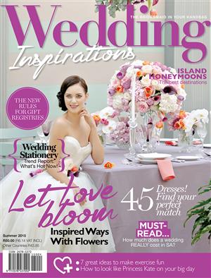 It's all about flower power in the latest issue of <i>Wedding Inspirations</i>