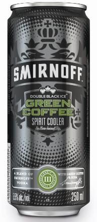 Smirnoff Double Black Ice Green Coffee launched in Cape Town