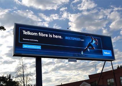 Primedia Outdoor’s new digital billboard lights up SA’s busiest road